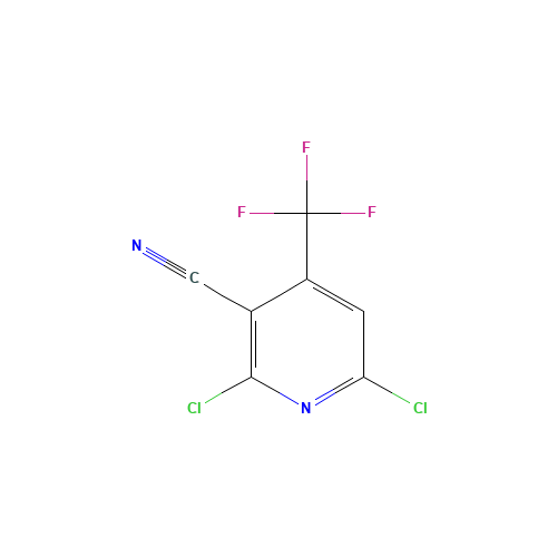 2,6-Dichloro-4-(trifluoromethyl)nicotinonitrile (CAS: 13600-42-5) - Related Chemical Product