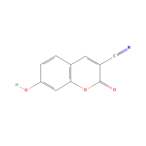 3-Cyano-7-hydroxycoumarin (CAS: 19088-73-4) - Related Chemical Product