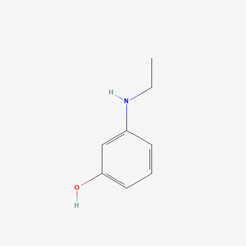 3-ETHYLAMINOPHENOL chemical structure 3-ETHYLAMINOPHENOL (CAS: 621-31-8) - Chemical Structure and Molecular Formula
