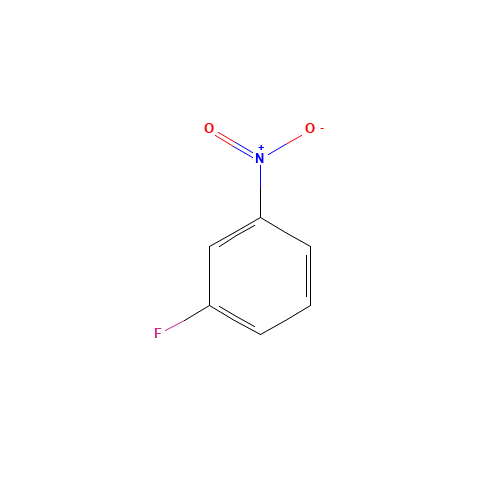 1-Fluoro-3-nitrobenzene (CAS: 402-67-5) - Chemical Structure and Molecular Formula 