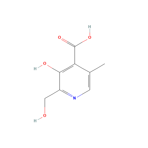 3-Hydroxy-2-(hydroxymethyl)-5-methyl-4-pyridinecarboxylicacid (CAS: 279215-15-5) - Related Chemical Product