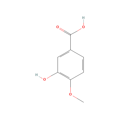 3-Hydroxy-4-methoxybenzoic acid (CAS: 645-08-9) - Related Chemical Product
