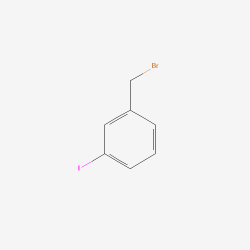 3-Iodobenzyl bromide chemical structure 3-Iodobenzyl bromide (CAS: 49617-83-6) - Chemical Structure and Molecular Formula