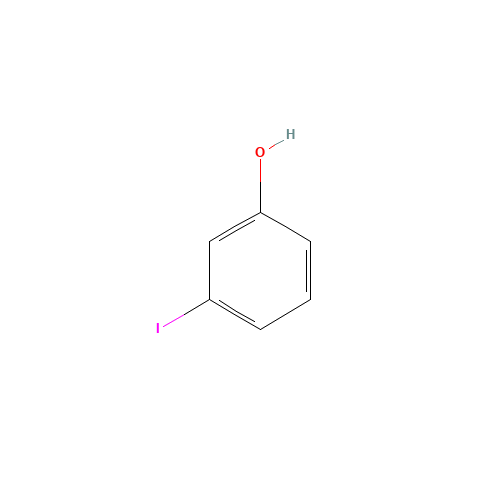 3-Iodophenol (CAS: 626-02-8) - Chemical Structure and Molecular Formula 
