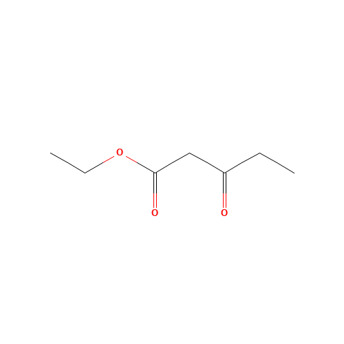 Ethyl propionylacetate (CAS: 4949-44-4) - Chemical Structure and Molecular Formula 