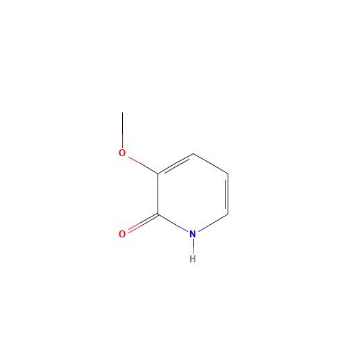 2-Hydroxy-3-methoxypyridine (CAS: 20928-63-6) - Chemical Structure and Molecular Formula 