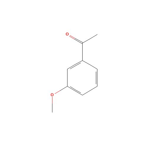 3-Methoxyacetophenone (CAS: 586-37-8) - Chemical Structure and Molecular Formula 