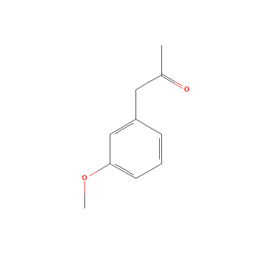 3-METHOXYPHENYLACETONE (CAS: 3027-13-2) - Chemical Structure and Molecular Formula 