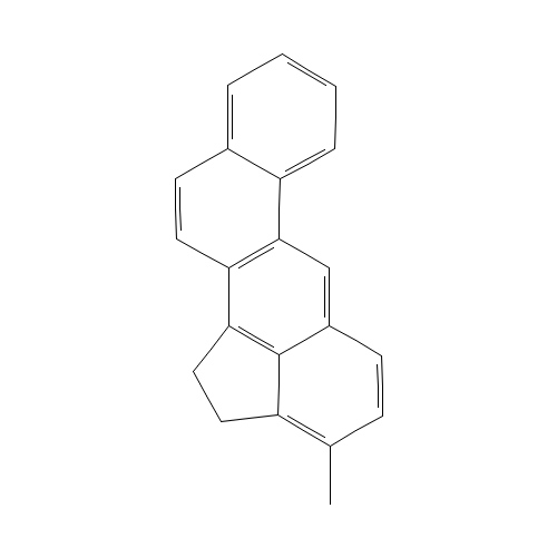 3-METHYLCHOLANTHRENE (CAS: 56-49-5) - Chemical Structure and Molecular Formula 