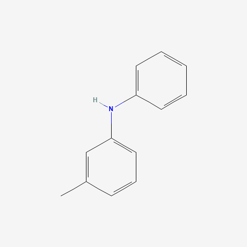 3-Methyldiphenylamine (CAS: 1205-64-7) - Chemical Structure and Molecular Formula 