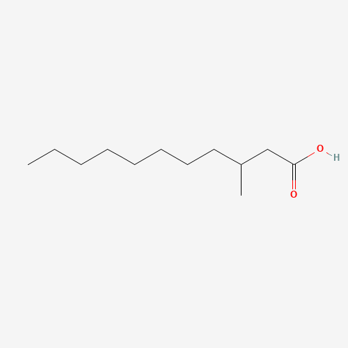 3-METHYLUNDECANOIC ACID chemical structure 3-METHYLUNDECANOIC ACID (CAS: 65781-38-6) - Chemical Structure and Molecular Formula