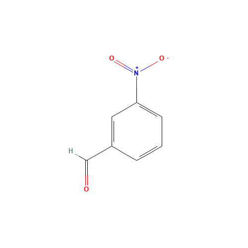 3-Nitrobenzaldehyde (CAS: 99-61-6) - Chemical Structure and Molecular Formula 