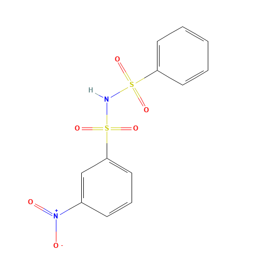 3-Nitro-N-(phenylsulfonyl)benzenesulfonamide (CAS: 69173-32-6) - Related Chemical Product