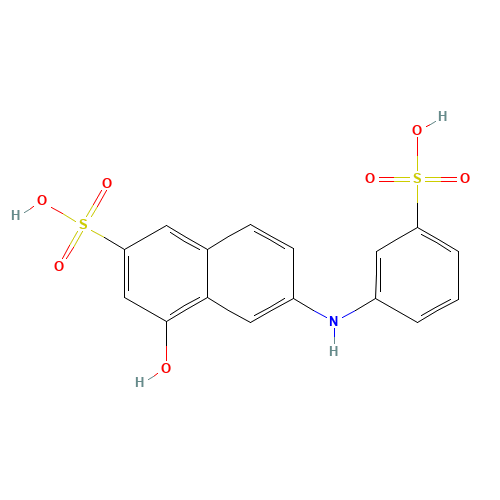 4-Hydroxy-6-(3-sulphoanilino)naphthalene-2-sulphonic acid (CAS: 25251-42-7) - Related Chemical Product