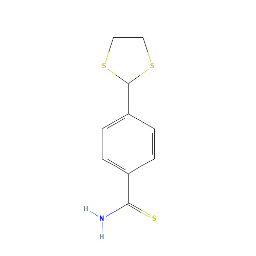 4-(1,3-DITHIOLAN-2-YL)BENZENE-1-CARBOTHIOAMIDE (CAS: 175204-52-1) - Related Chemical Product