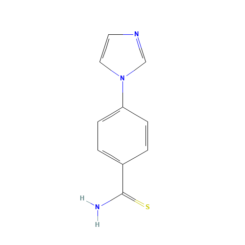4-(1H-IMIDAZOL-1-YL)BENZENECARBOTHIOAMIDE (CAS: 423769-74-8) - Related Chemical Product