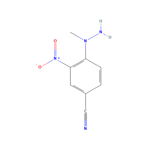 4-(1-METHYLHYDRAZINO)-3-NITROBENZONITRILE (CAS: 130200-95-2) - Related Chemical Product