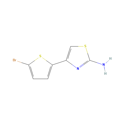 4-(5-BROMO-2-THIENYL)-1,3-THIAZOL-2-AMINE (CAS: 34801-14-4) - Related Chemical Product
