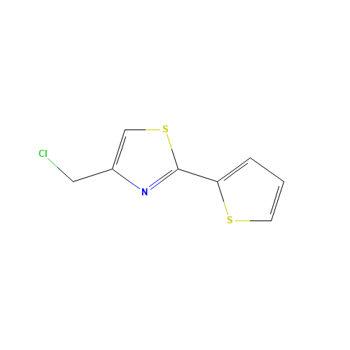4-(CHLOROMETHYL)-2-(2-THIENYL)-1,3-THIAZOLE (CAS: 54679-16-2) - Related Chemical Product