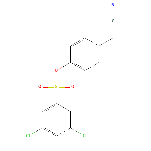 4-(CYANOMETHYL)PHENYL 3,5-DICHLOROBENZENE-1-SULFONATE (CAS: 175135-40-7) - Related Chemical Product