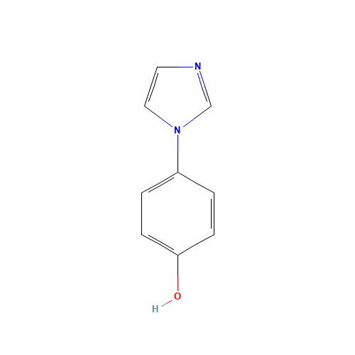 4-(IMIDAZOL-1-YL)PHENOL (CAS: 10041-02-8) - Related Chemical Product
