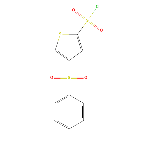 4-(BENZENESULFONYL)THIOPHENE-2-SULFONYL CHLORIDE (CAS: 160233-28-3) - Related Chemical Product