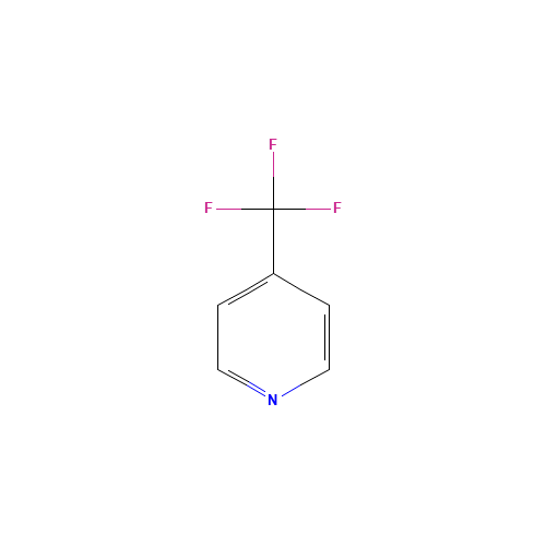 4-(Trifluoromethyl)pyridine (CAS: 3796-24-5) - Chemical Structure and Molecular Formula 