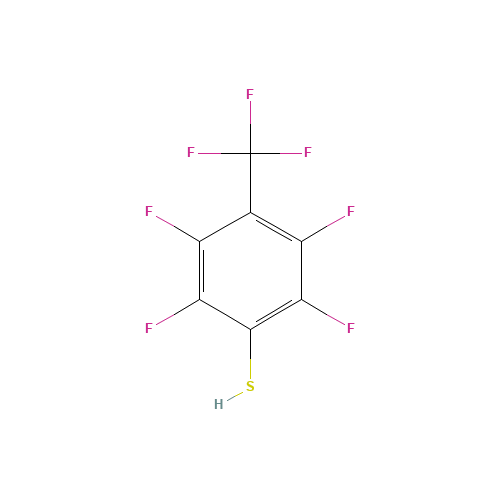4-TRIFLUOROMETHYL-2,3,5,6-TETRAFLUOROTHIOPHENOL (CAS: 651-84-3) - Related Chemical Product