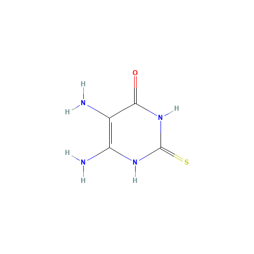 2-Mercapto-4-hydroxy-5,6-diaminopyrimidine (CAS: 1004-76-8) - Related Chemical Product