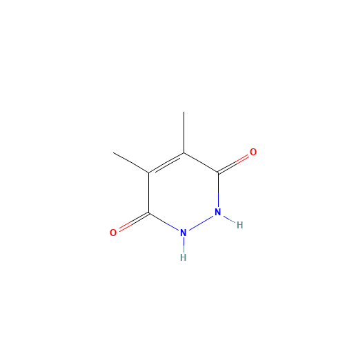 3,6-Dihydroxy-4,5-dimethylpyridazine (CAS: 5754-17-6) - Chemical Structure and Molecular Formula 