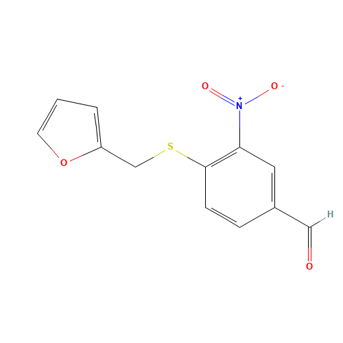4-[(2-FURYLMETHYL)THIO]-3-NITROBENZALDEHYDE (CAS: 175278-53-2) - Related Chemical Product