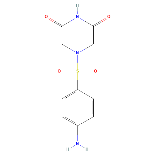 4-[(4-AMINOPHENYL)SULFONYL]PIPERAZINE-2,6-DIONE (CAS: 175136-48-8) - Related Chemical Product