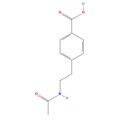 4-(2-(N-Acetylamino)ethyl)benzoicacid (CAS: 7465-13-6) - Related Chemical Product
