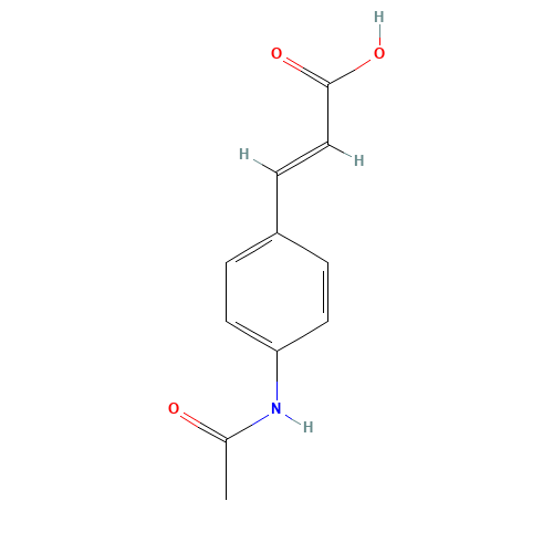 4-ACETAMIDOCINNAMIC ACID (CAS: 7152-04-7) - Related Chemical Product