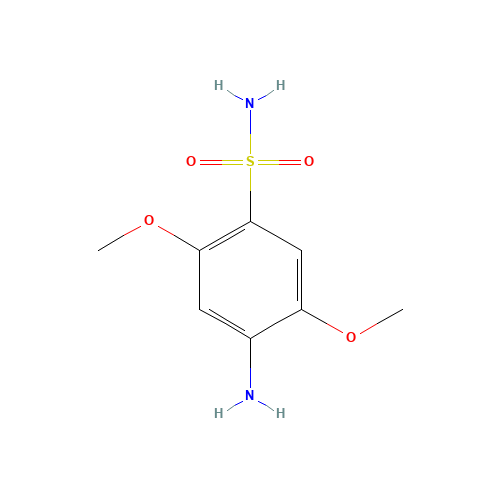 4-amino-2,5-dimethoxybenzenesulphonamide (CAS: 54179-10-1) - Related Chemical Product