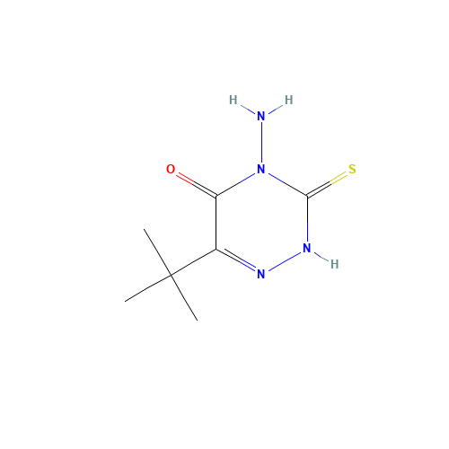 4-Amino-6-(tert-butyl)-3-mercapto-1,2,4-triazin-5(4H)-one (CAS: 33509-43-2) - Related Chemical Product