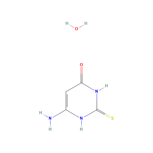 4-Amino-6-hydroxy-2-mercaptopyrimidine monohydrate (CAS: 65802-56-4) - Related Chemical Product