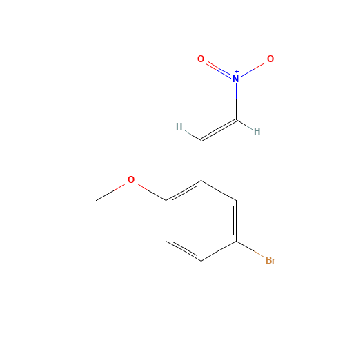 5-BROMO-2-METHOXY-OMEGA-NITROSTYRENE (CAS: 175205-14-8) - Related Chemical Product