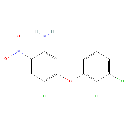 4-Chloro-5-(2,3-dichlorophenoxy)-2-nitroaniline (CAS: 118353-04-1) - Related Chemical Product