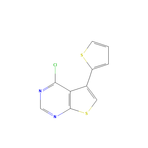 4-CHLORO-5-(2-THIENYL)THIENO[2,3-D]PYRIMIDINE (CAS: 189681-04-7) - Related Chemical Product