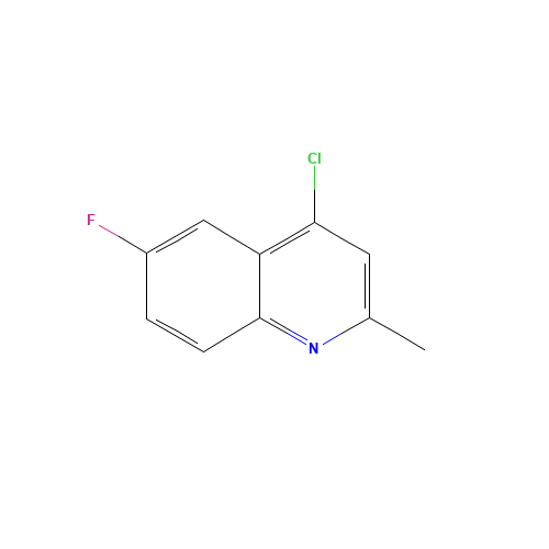 4-CHLORO-6-FLUORO-2-METHYLQUINOLINE (CAS: 18529-01-6) - Related Chemical Product
