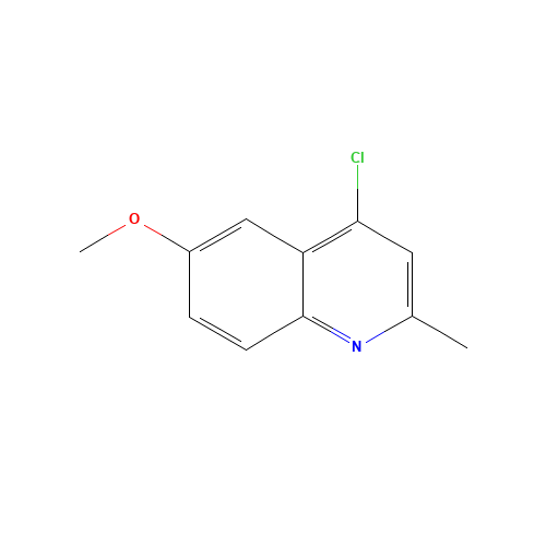 4-CHLORO-6-METHOXY-2-METHYLQUINOLINE (CAS: 50593-73-2) - Related Chemical Product