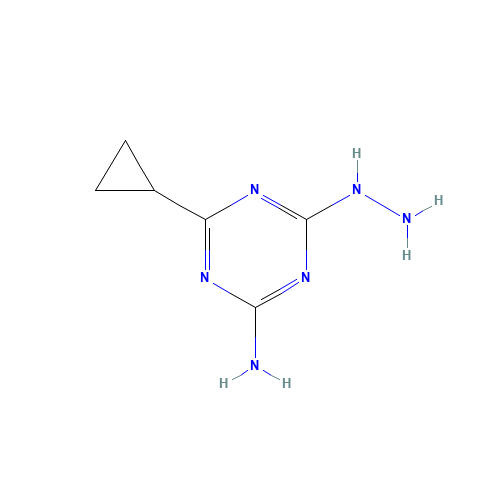 4-CYCLOPROPYL-6-HYDRAZINO-1,3,5-TRIAZIN-2-AMINE (CAS: 175204-76-9) - Related Chemical Product