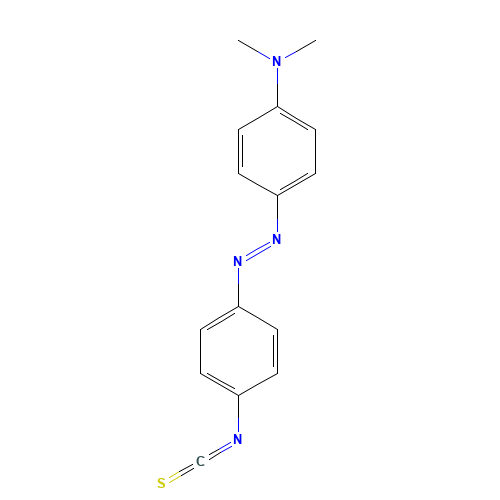 4-(N,N-DIMETHYLAMINO)AZOBENZENE-4'-ISOTHIOCYANATE (CAS: 7612-98-8) - Related Chemical Product