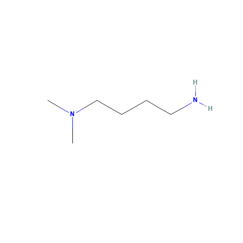 4-DIMETHYLAMINOBUTYLAMINE (CAS: 3529-10-0) - Chemical Structure and Molecular Formula 