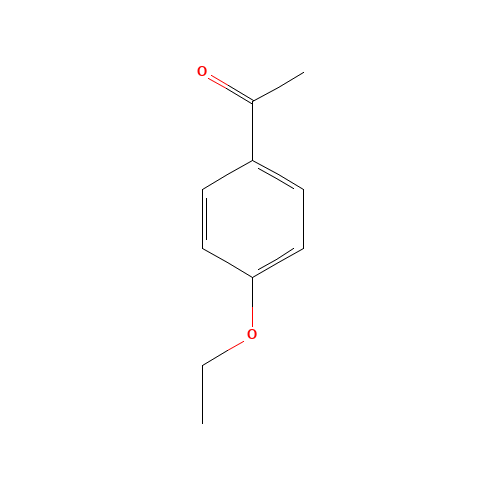 4'-Ethoxyacetophenone (CAS: 1676-63-7) - Chemical Structure and Molecular Formula 