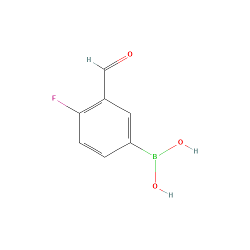 4-Fluoro-3-formylphenylboronic acid (CAS: 374538-01-9) - Related Chemical Product