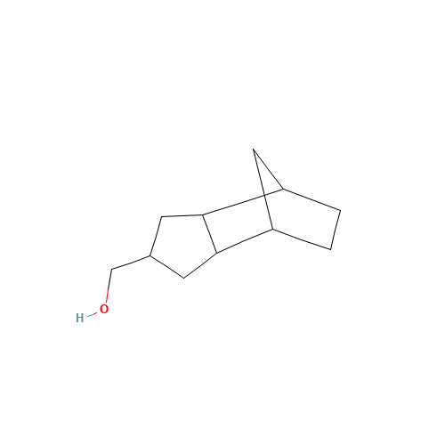 octahydro-4,7-methano-1H-indene-2-methanol (CAS: 64644-36-6) - Chemical Structure and Molecular Formula 