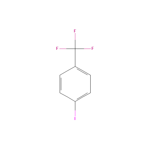 4-Iodobenzotrifluoride (CAS: 455-13-0) - Chemical Structure and Molecular Formula 