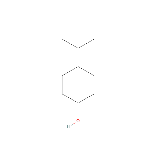 4-ISO-PROPYLCYCLOHEXANOL (CAS: 4621-04-9) - Chemical Structure and Molecular Formula 